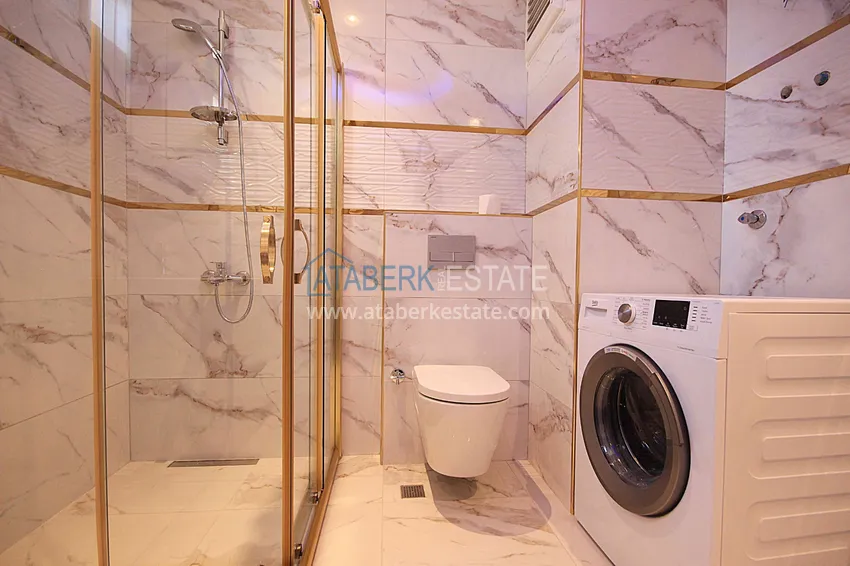 Приобрести Квартира в Махмутларе первая береговая линия, эксклюзивная мебель, открытый вид на море 31 