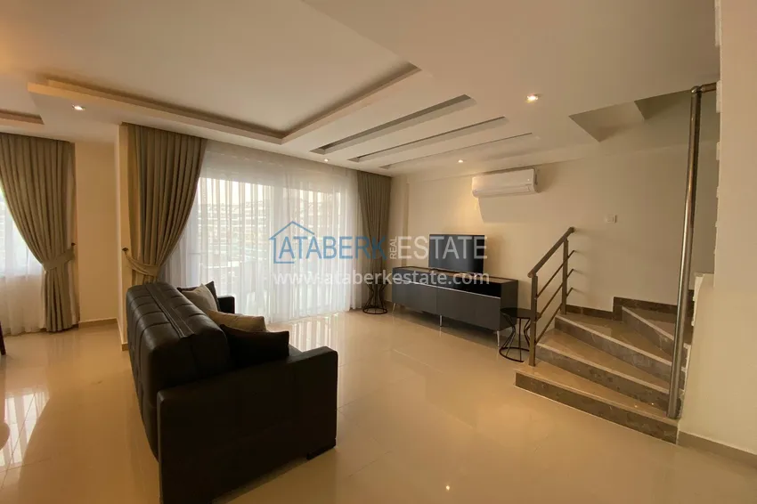 Приобрести Аренда дуплекса в Авсалларе - трехкомнатный, в комплексе с отельной инфраструктурой 3-47 3