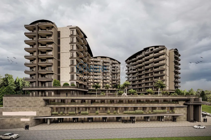 Старт продаж! Новый уникальный масштабный проект комплекса отельного типа в Окурджаларе  3 