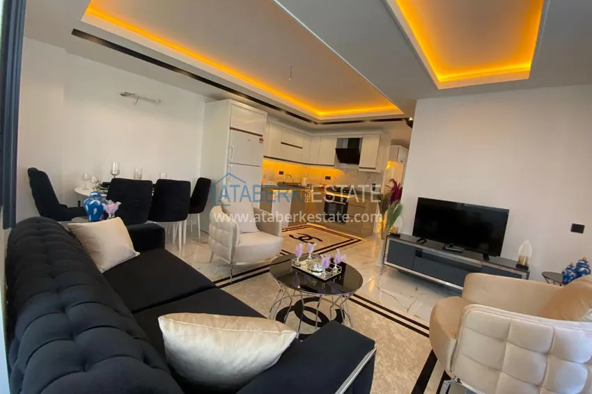 Приобрести Квартира в центре Алании - район пляжа Клеопатра, после ремонта с новой современной мебелью 4 