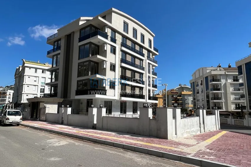 Квартира 1+1 с мебелью и техникой в Анталии, Хурма по доступной цене напрямую от застройщика 1 