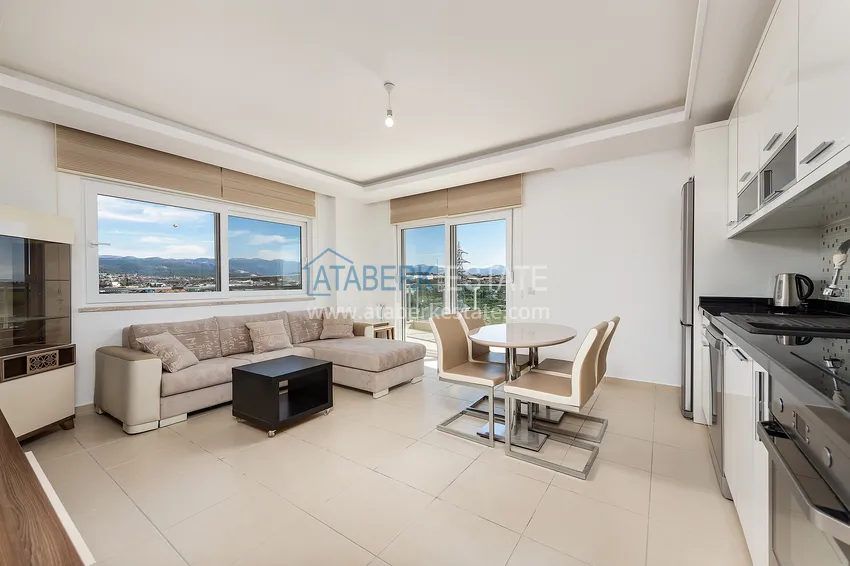 Приобрести Квартира в Авсалларе меблированная с видом на море и горы 2 