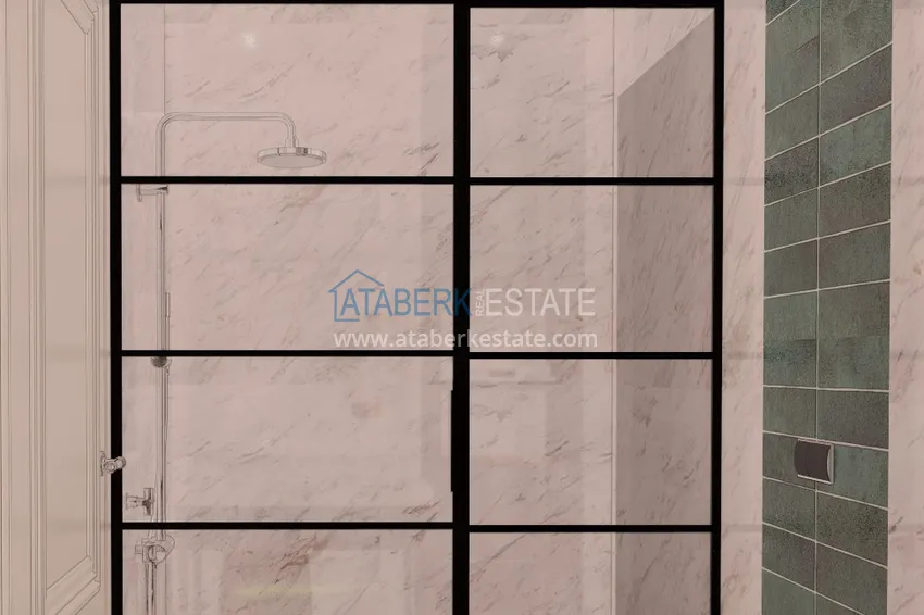 Приобрести Виллы в Алании от застройщика, район Бекташ. Подходит для получения турецкого гражданства 62 