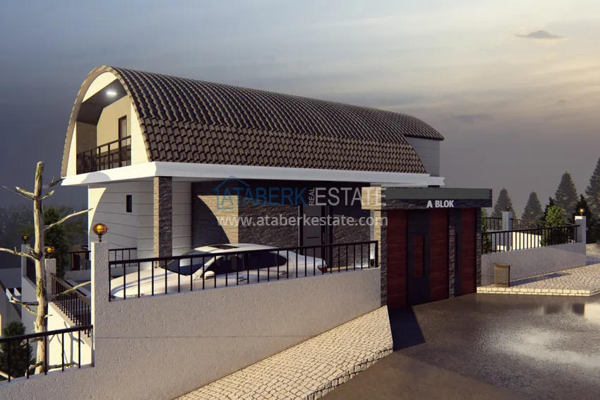 Виллы в Алании от застройщика, район Бекташ. Подходит для получения турецкого гражданства 31 