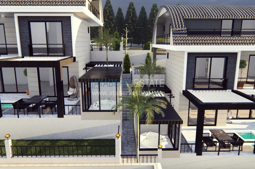 Виллы в Алании от застройщика, район Бекташ. Подходит для получения турецкого гражданства 32 