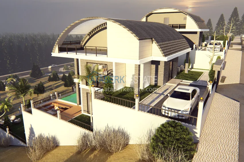 Виллы в Алании от застройщика, район Бекташ. Подходит для получения турецкого гражданства 34 