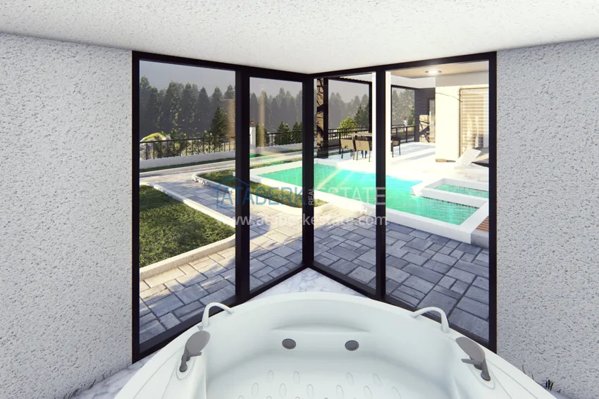 Приобрести Виллы в Алании от застройщика, район Бекташ. Подходит для получения турецкого гражданства 31 