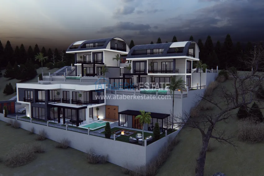 Виллы в Алании от застройщика, район Бекташ. Подходит для получения турецкого гражданства 35 