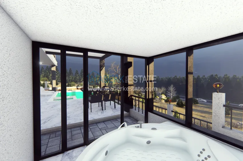 Приобрести Виллы в Алании от застройщика, район Бекташ. Подходит для получения турецкого гражданства 32 