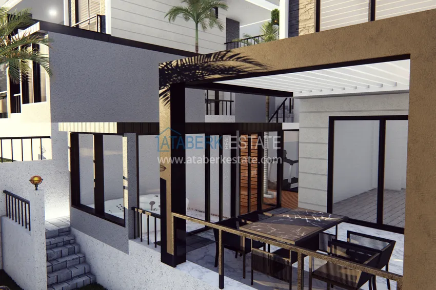 Виллы в Алании от застройщика, район Бекташ. Подходит для получения турецкого гражданства 37 