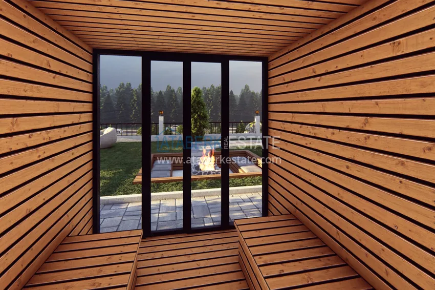 Приобрести Виллы в Алании от застройщика, район Бекташ. Подходит для получения турецкого гражданства 34 