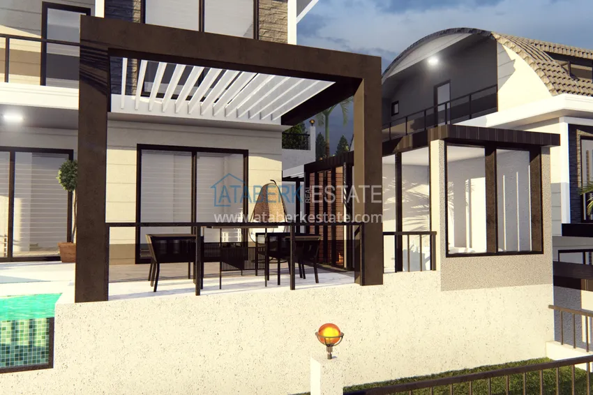 Виллы в Алании от застройщика, район Бекташ. Подходит для получения турецкого гражданства 39 