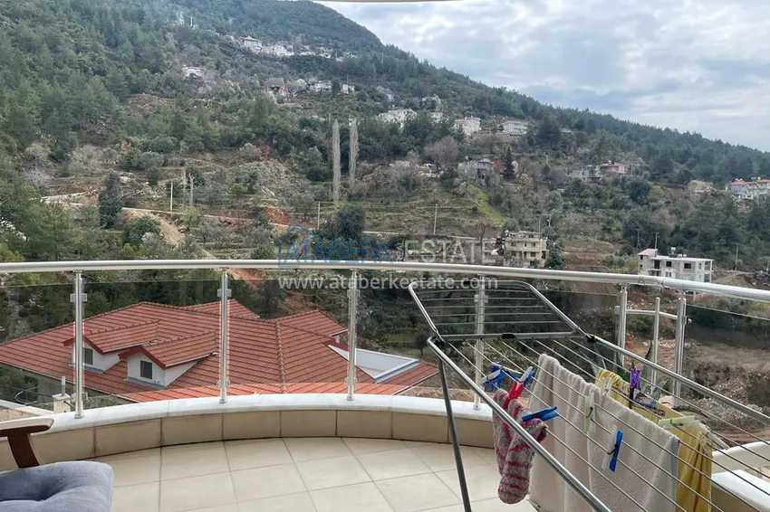 Приобрести Квартира в Алании трехкомнатная с панорамным видом на море  2 