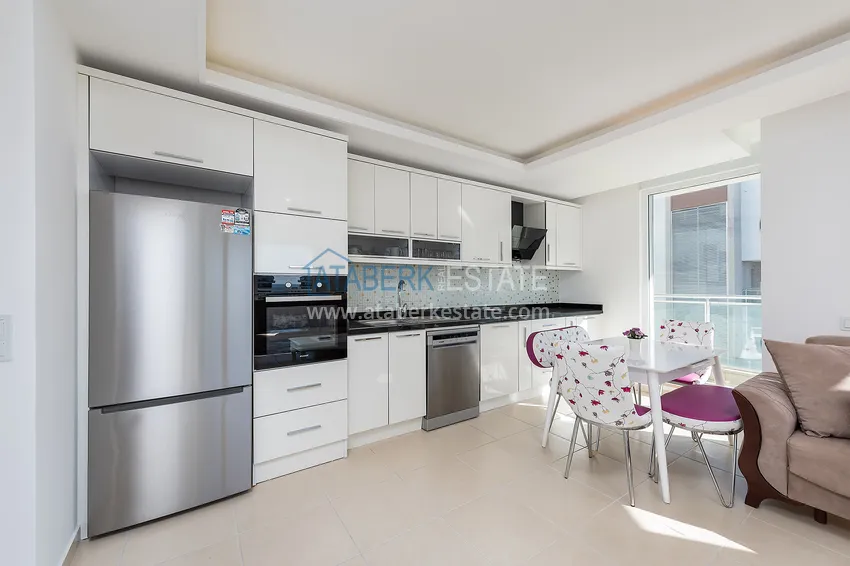 Приобрести Квартира трехкомнатная с мебелью и видом на море в Авсалларе  3 