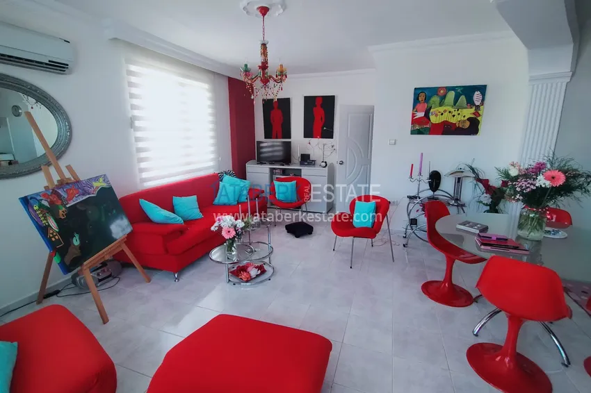 Приобрести Квартира с видом на горы, меблированная в Махмутларе 3 