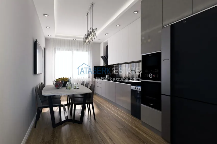 Приобрести Новые квартиры с отдельной кухней по ценам от застройщика в Газипаше 5 