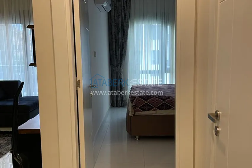 Приобрести Квартира в районе Оба двухкомнатная с мебелью в уютном жилом комплексе 3 