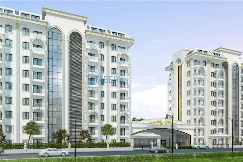 Квартира в районе Авсаллар от инвестора в комплексе на завершающем этапе строительства 3 