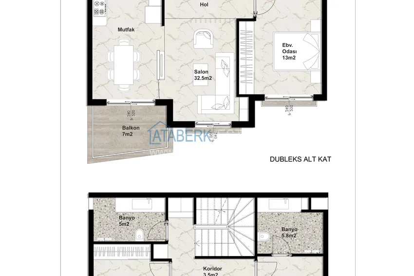 Купить дешево Старт продаж! Новый уникальный масштабный проект комплекса отельного типа в Окурджаларе  8 