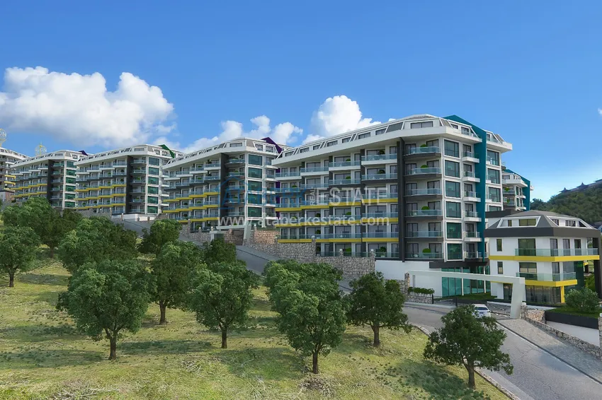 Квартира в Каргыджаке с чистовой отделкой, в комплексе на первой береговой 4 