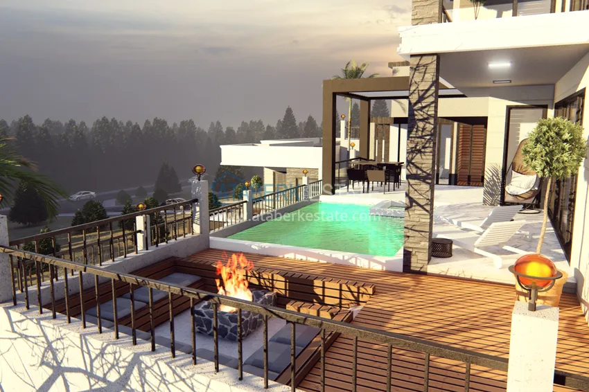 Виллы в Алании от застройщика, район Бекташ. Подходит для получения турецкого гражданства 41 