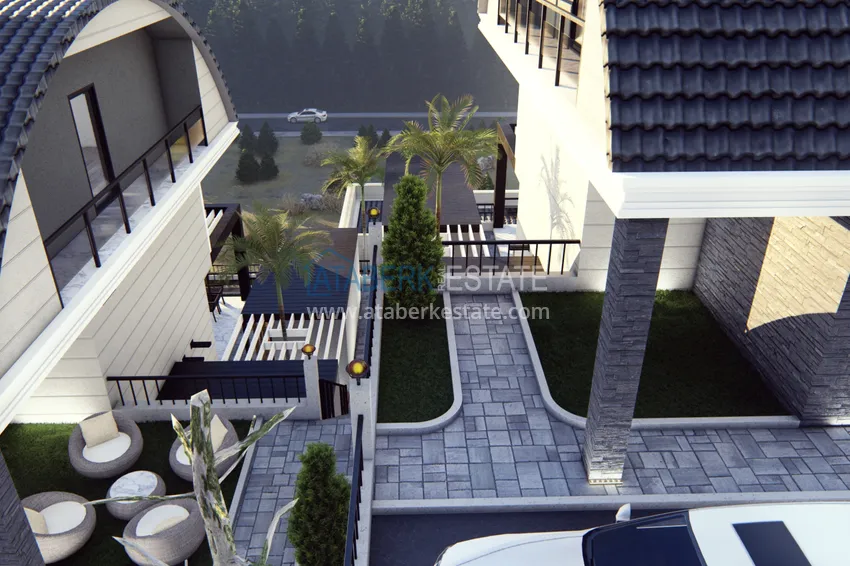 Виллы в Алании от застройщика, район Бекташ. Подходит для получения турецкого гражданства 42 