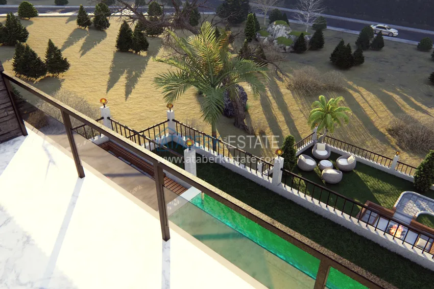 Виллы в Алании от застройщика, район Бекташ. Подходит для получения турецкого гражданства 43 