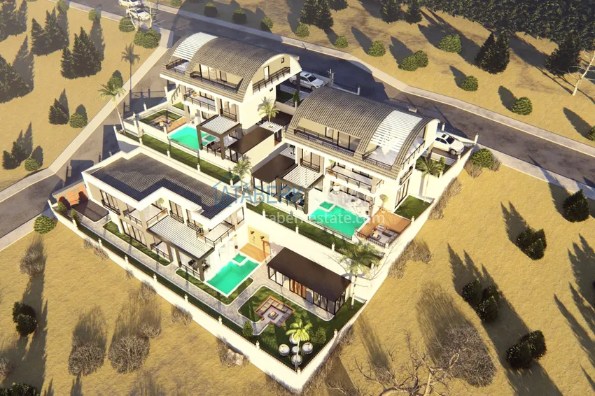 Виллы в Алании от застройщика, район Бекташ. Подходит для получения турецкого гражданства 44 