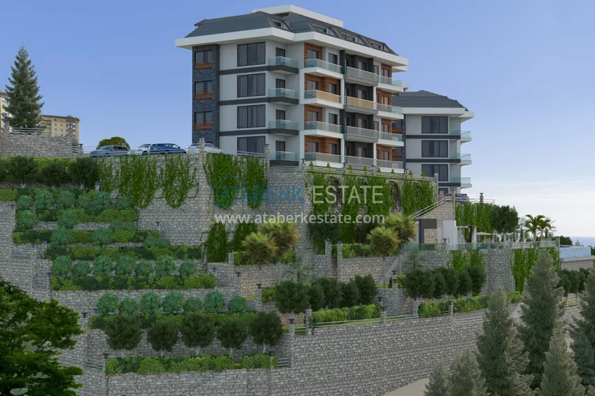 Новый элитный жилой комплекс в Алании, район Махмутлар 7 