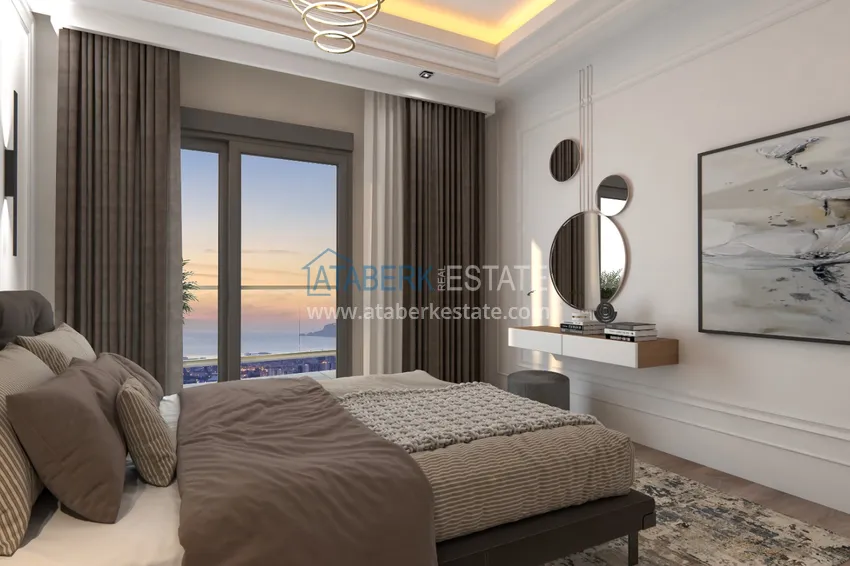 Приобрести Новый элитный жилой комплекс в Алании, район Махмутлар 4 