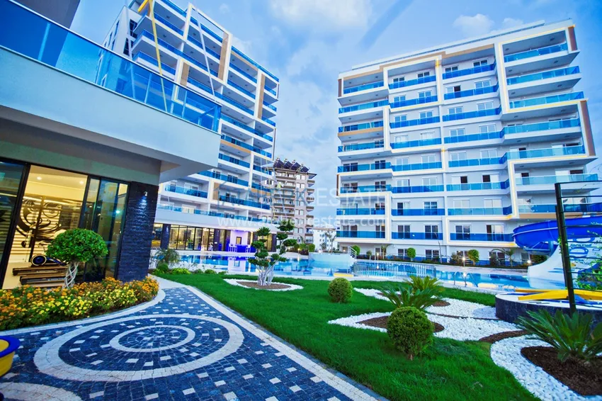 Квартира в Тосмуре двухкомнатная с большой террасой в элитном комплексе  8 