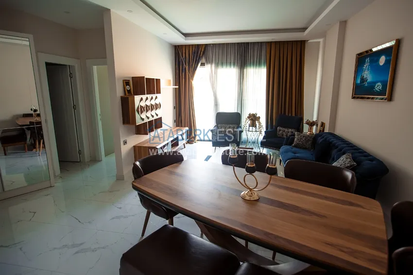 Приобрести Квартира в Каргыджаке с новой мебелью в комплексе на первой береговой линии 4 