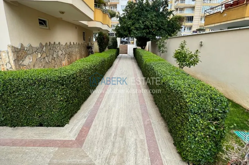 Квартира в районе Махмутлар с мебелью и видом на море в жилом комплексе с бассейном  5 