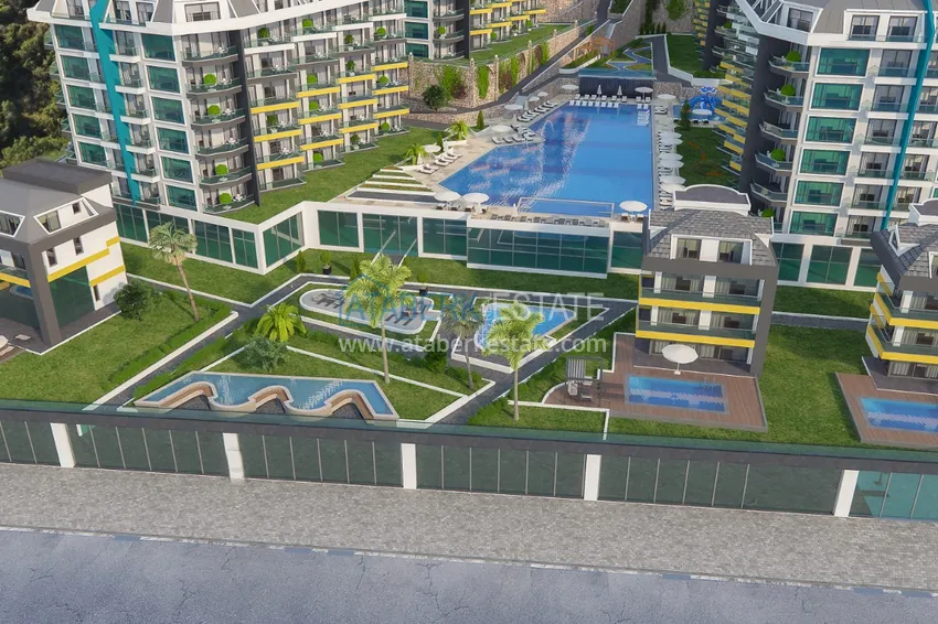 Квартира в Каргыджаке с чистовой отделкой, в комплексе на первой береговой 5 