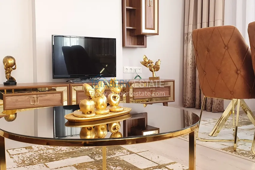 Приобрести Квартира в Махмутларе на проспект Барбаросса с новой мебель и видом на горы 4 