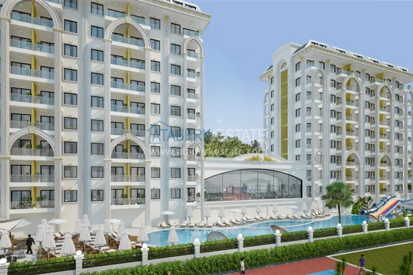 Квартира в районе Авсаллар от инвестора в комплексе на завершающем этапе строительства 4 