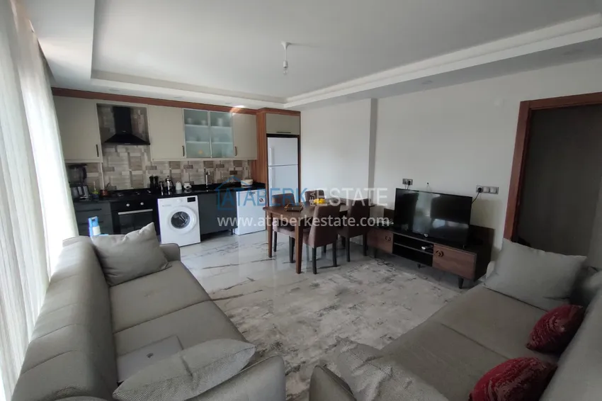 Приобрести Квартира в Газипаше с мебелью и видом на горы в жилом комплексе 5 