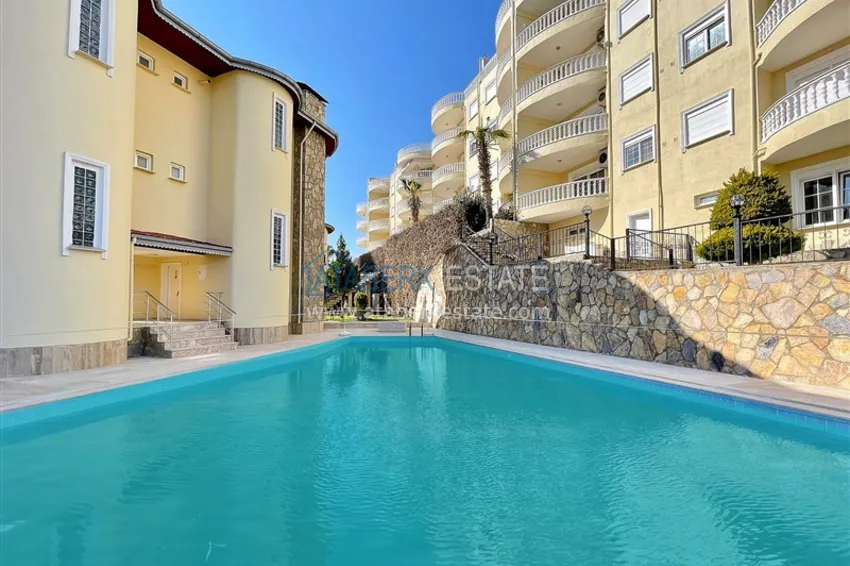 Квартира в Авсалларе, трехкомнатная с мебелью и видом на море 4 