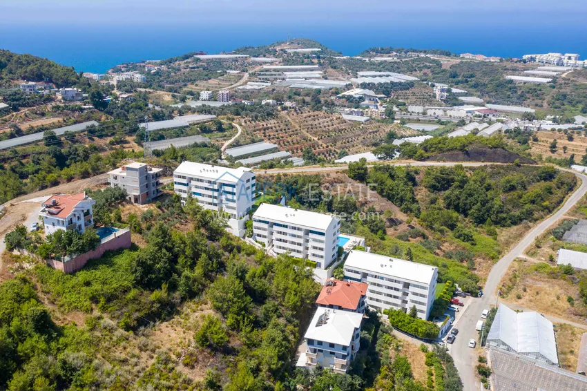 Квартира в Конаклы меблированная с личным садом 4 