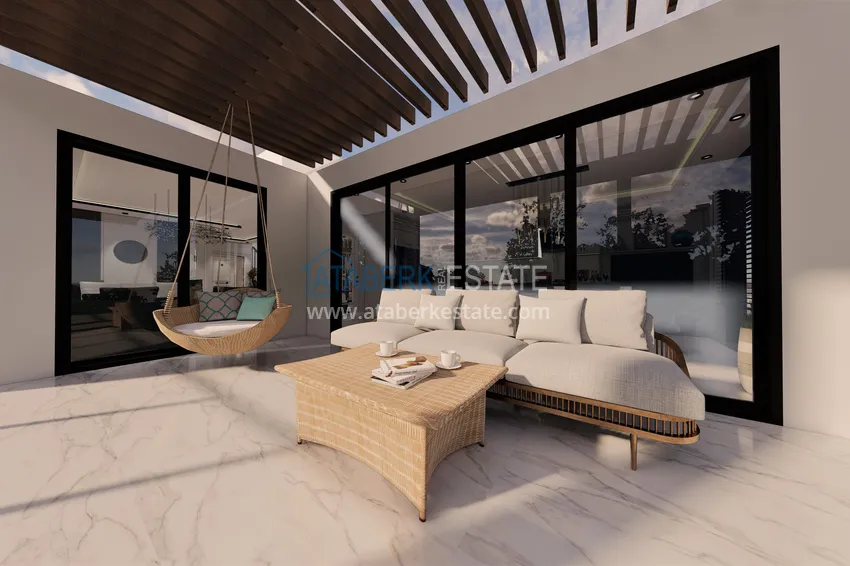 Приобрести Виллы в Алании от застройщика, район Бекташ. Подходит для получения турецкого гражданства 67 