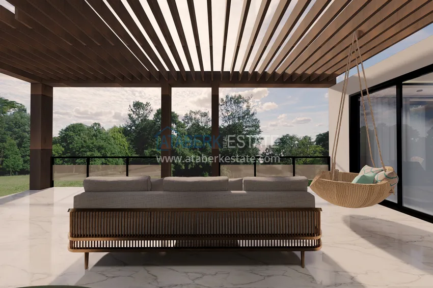 Приобрести Виллы в Алании от застройщика, район Бекташ. Подходит для получения турецкого гражданства 68 