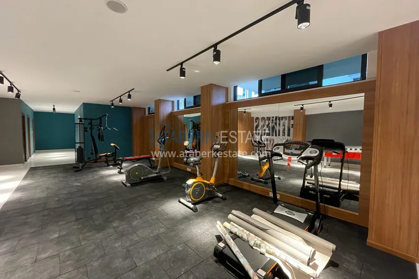 Квартира в районе Оба двухкомнатная с мебелью в уютном жилом комплексе 5 