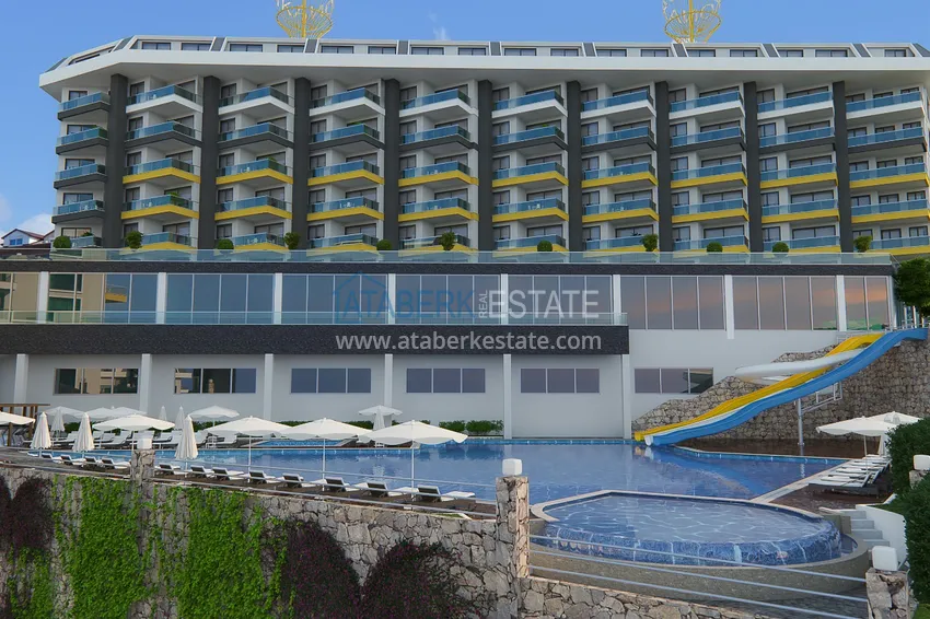 Квартира в Каргыджаке с чистовой отделкой, в комплексе на первой береговой 6 