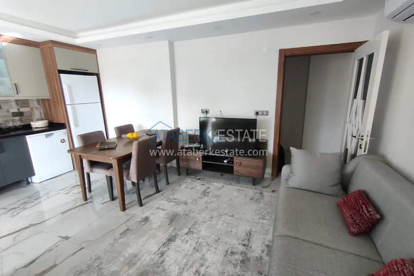 Приобрести Квартира в Газипаше с мебелью и видом на горы в жилом комплексе 6 