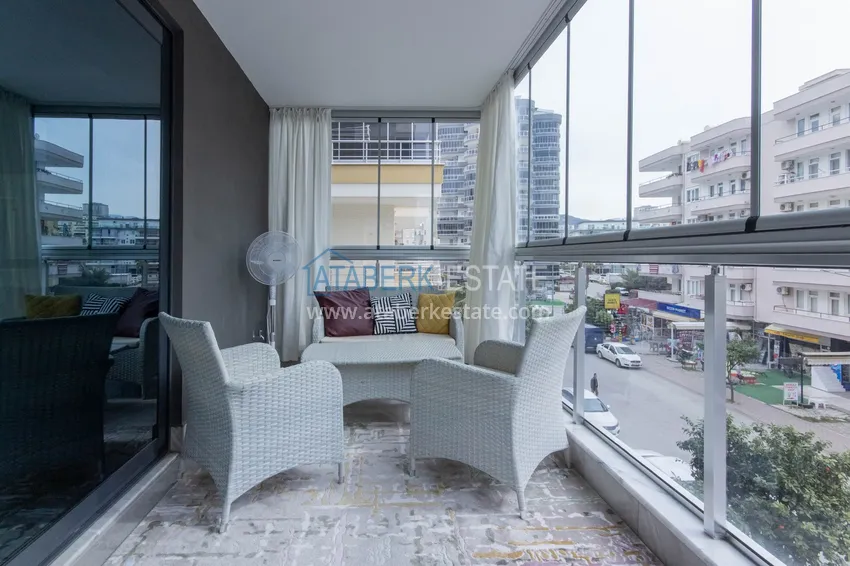 Приобрести Квартира в районе Махмутлар с мебелью и застекленными балконами в новом комплексе 6 