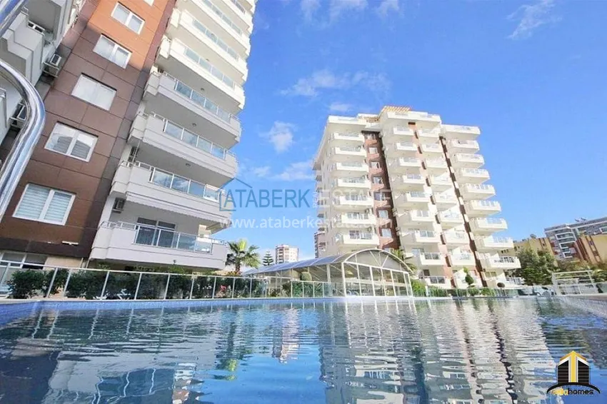 Квартира с мебелью в Махмутларе в комфортабельном комплексе 6 