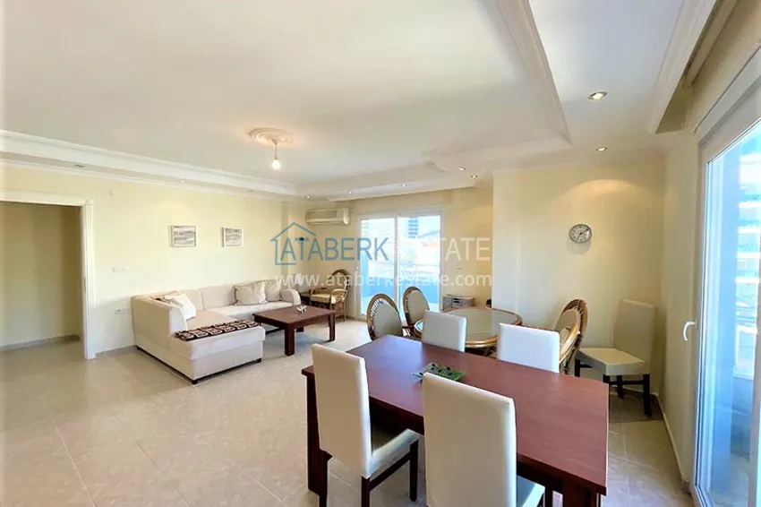 Приобрести Квартира в Алании район Тосмур меблированная с видом на море и горы 6 