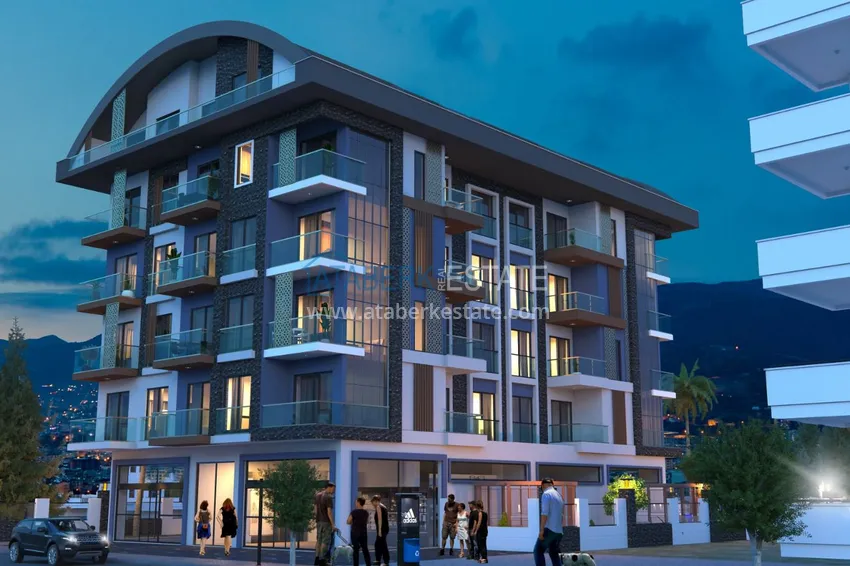 Квартиры в Алании район Оба – новый проект офф-плана. Старт продаж  6 