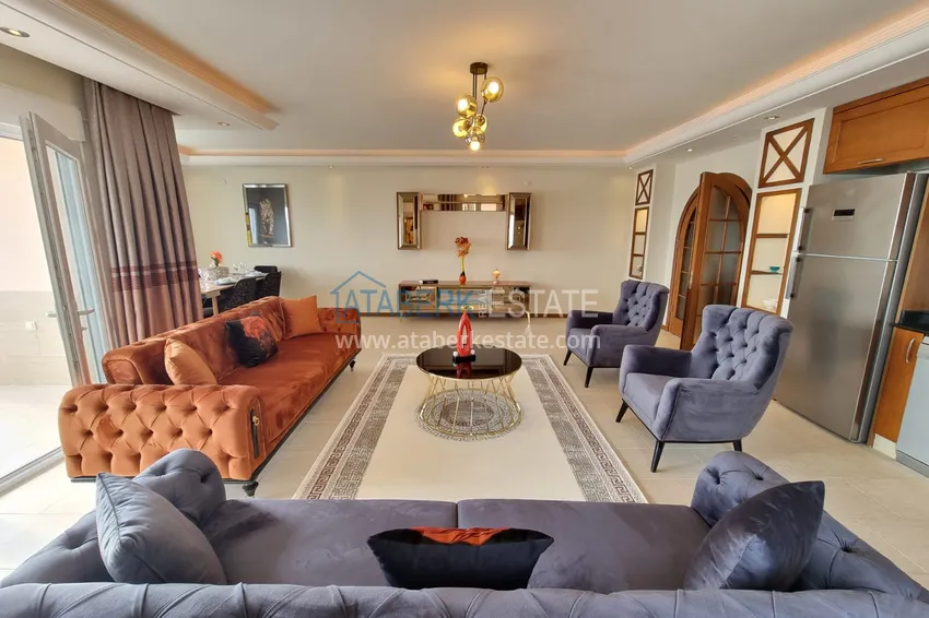 Приобрести Пентхаус в Махмутларе с видом на море и горы в резиденции на первой береговой 6 