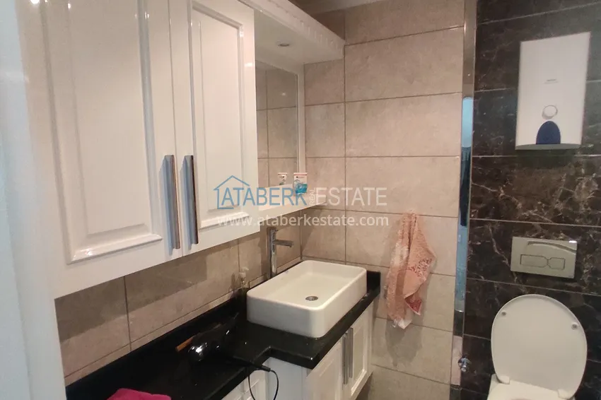 Приобрести Квартиры-пентхаусы в Алании с мебелью, район пляжа Клеопатра  7 